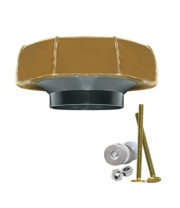 Fluidmaster Wax Ring W/Extra Wax & Bolts 7514