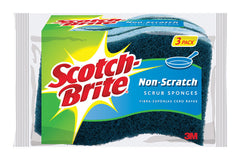 Scotch-Brite Non-Scratch Sponge MP-3-8-D cleaning sponges, Blue