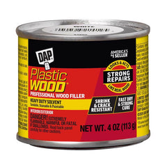 DAP 7079821412, White, 21412 Plastic Ready to Use Solvent Wood Filler, 1/4-Pint, 4 oz
