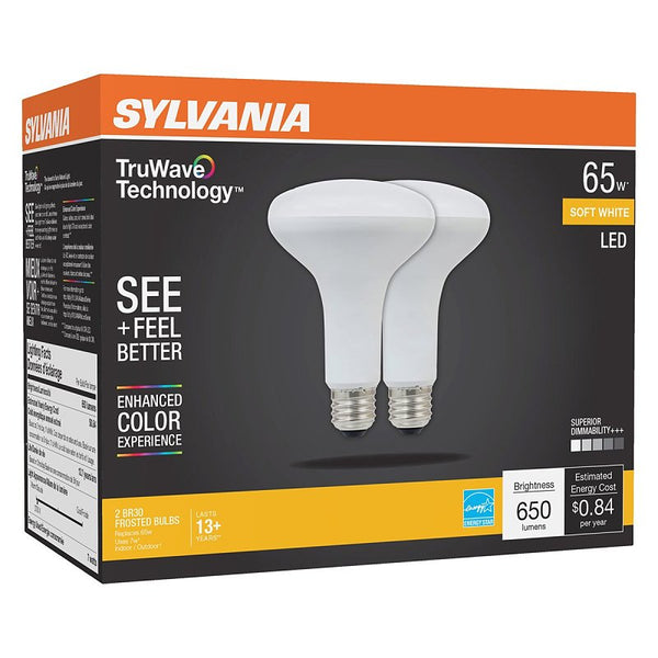 Sylvania Bulb LED BR30 Flood SFTWHT 7W 40728