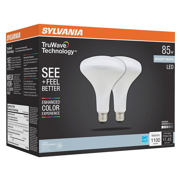 SYLVANIA 41155 - LED12BR40DIM935TLRP2 12/CS 2/SKU BR40 Flood LED Light Bulb