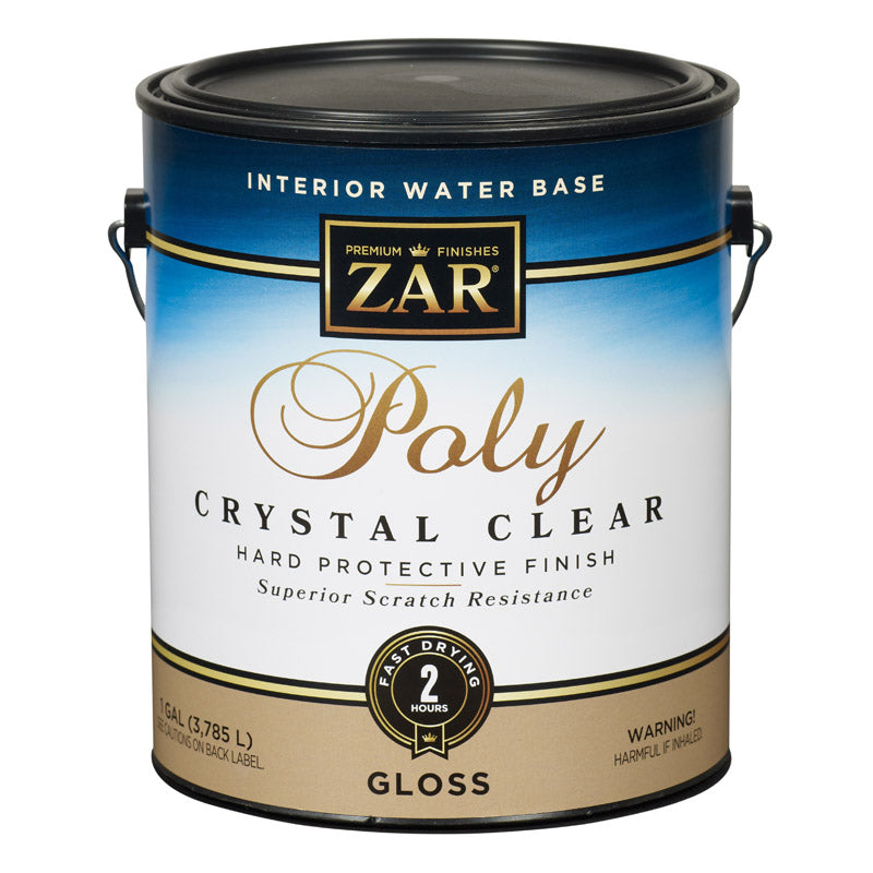UGL Series 1G Gloss Aqua ZAR 324 Water Based Polyurethane, 1 gal