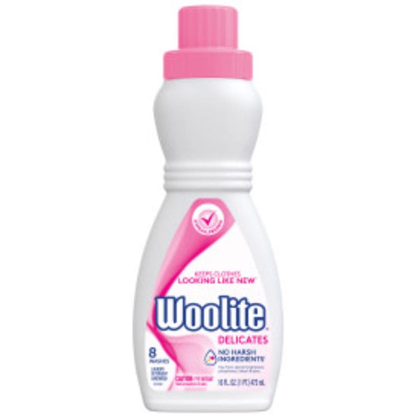 Woolite Delicates Hypoallergenic Liquid Laundry Detergent, 16 fl oz Bottle, Hand & Machine Wash (1) 6233806130