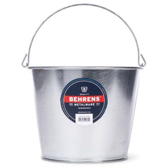 Behrens 1205GS Steel Pail, silver