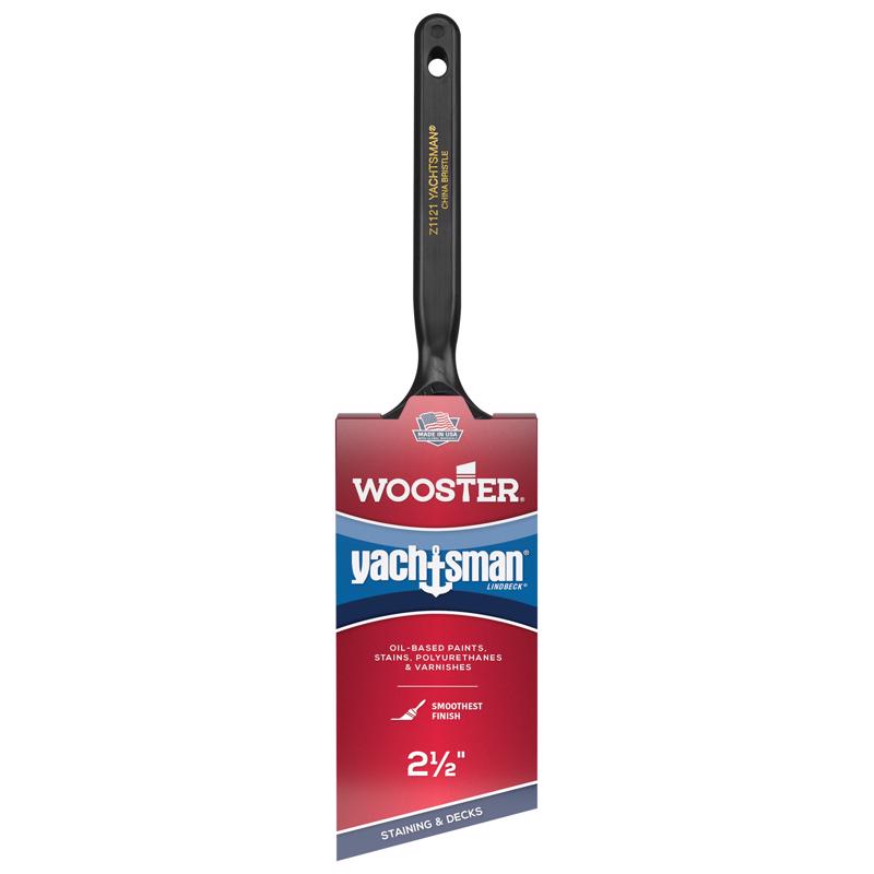 Wooster Z1121-2 1/2 2-1/2" Yachtsman Angle Sash Brushes