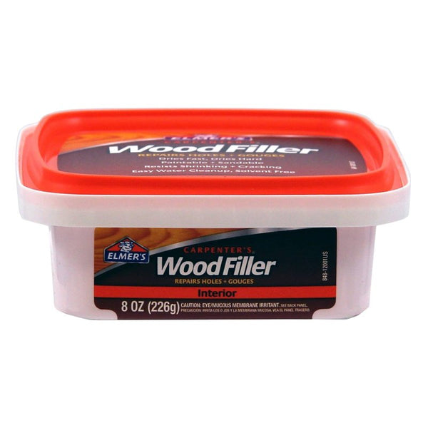 Elmer's E848D12 1/2 Pint Carpenters Wood Filler, 8 ounce