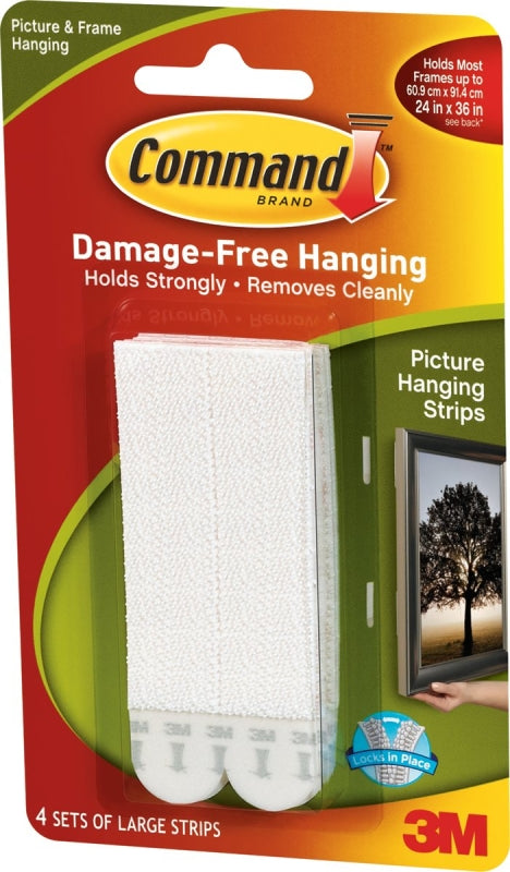 Command 17206 picture hanging strips White