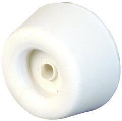 Prime-Line Products N 6658 Closet Door Jamb Bumper, 7/16-Inch Tall, Rubber, Ivory,(Pack of 4)