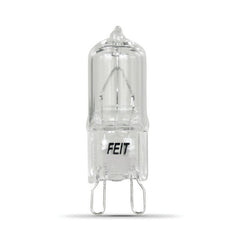Feit Electric BPQ40/G9/RP 40-Watt T4 JCD Halogen Bulb G9 Bi-Pin Base, Clear