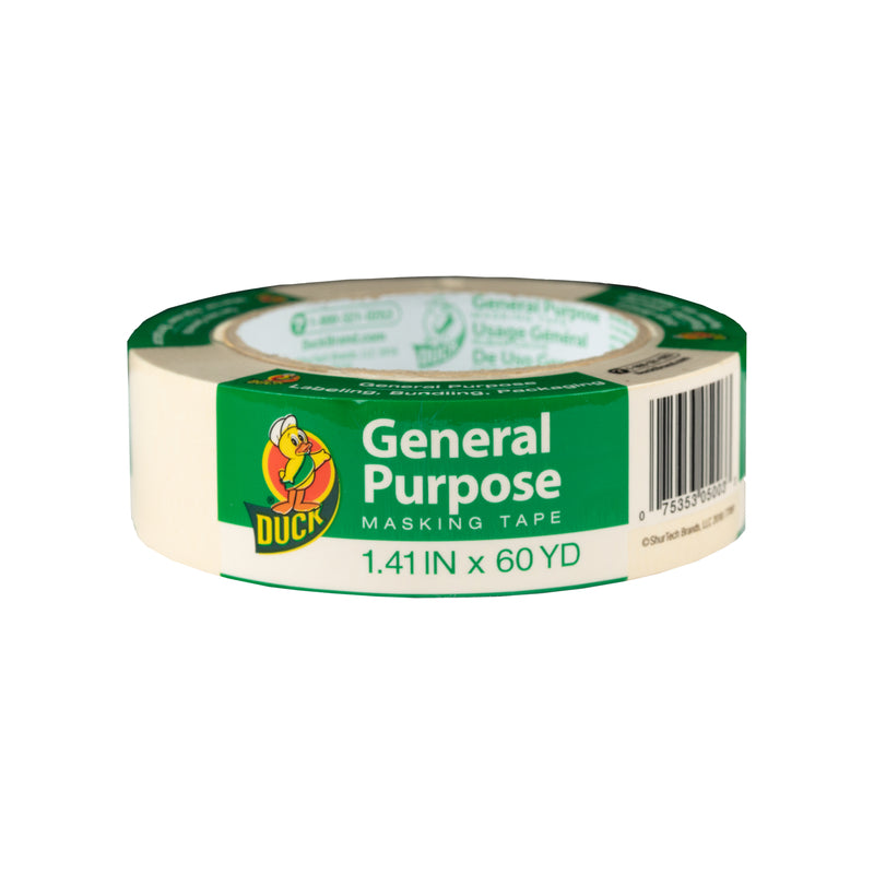 Duck General Use Masking Tape 1.41" X 60 Yard