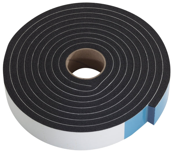 M-D Building Products 43154 High Density Sponge Rubber Tape,Black
