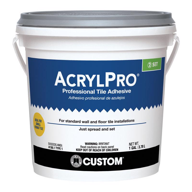 Custom Building Products 4000 Acrylic Ceramic Tile Mastic, 1-Gallon