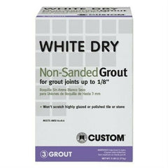 Custom Building Product WDG5 5 lb Non-Sanded White Tile Grout WDG5-4