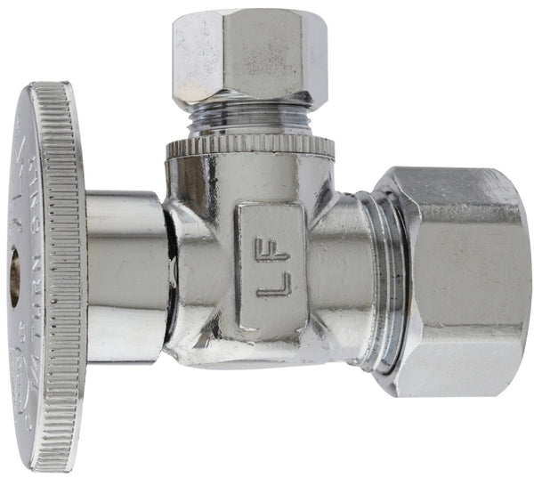 Plumb Pak PP2659PCLF Valve Angle 5/8X3/8Od, Pack of 1