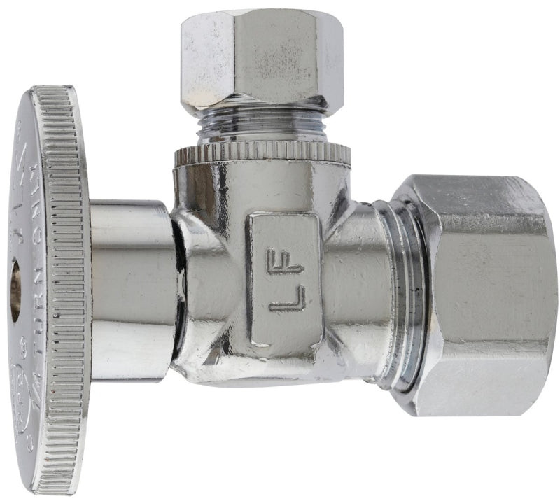Plumb Pak PP2659PCLF Valve Angle 5/8X3/8Od, Pack of 1