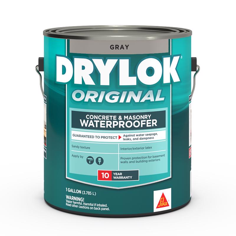 United Gilsonite Drylok Gray Latex Masonry Waterproof Sealer 1 gal. 27613