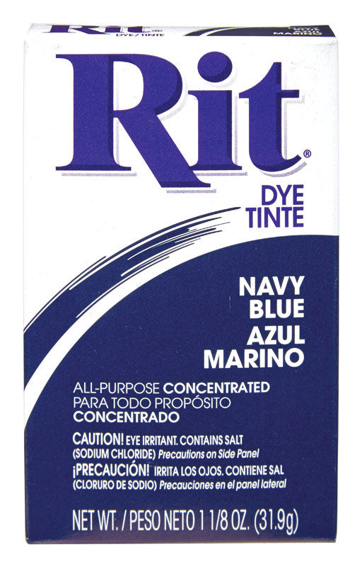 Rit 42824, Navy Blue Purpose Powder Dye, 1-1/8 oz