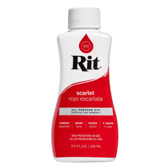 RIT 88050 Scarlet Liquid Fabric Dye, 8 oz