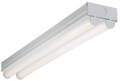 Metalux 2ST2L2040R Non-Dimmable Linear Strip Light, (1) LED Lamp, 19 W Fixture, 120/277 VAC, White Powder Coated Housing