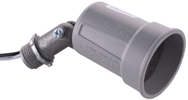 Hubbell-Bell 5606-5 Weatherproof Lampholder Gray
