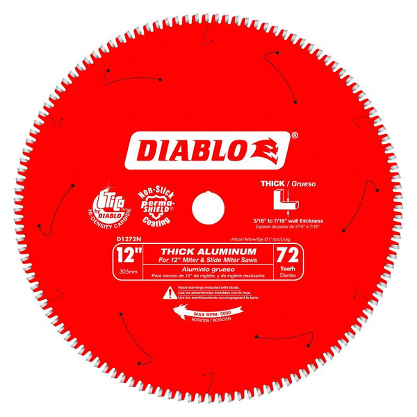 Freud 12 X 72 Diablo NF CSB 1 BORE D1272N
