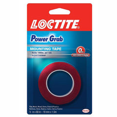 Loctite Clear Power Grab outdoor Mounting Tape 3/4 Inch by 60 Inch 1360350