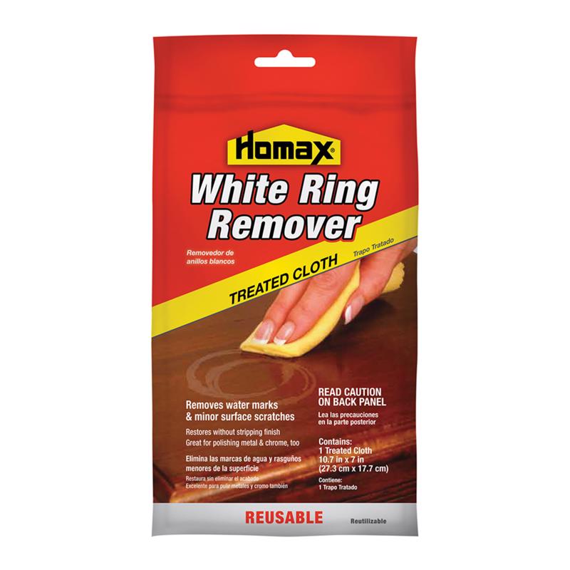 Homax Group Furniture White Ring Remover Cloth, 7in. x 11in