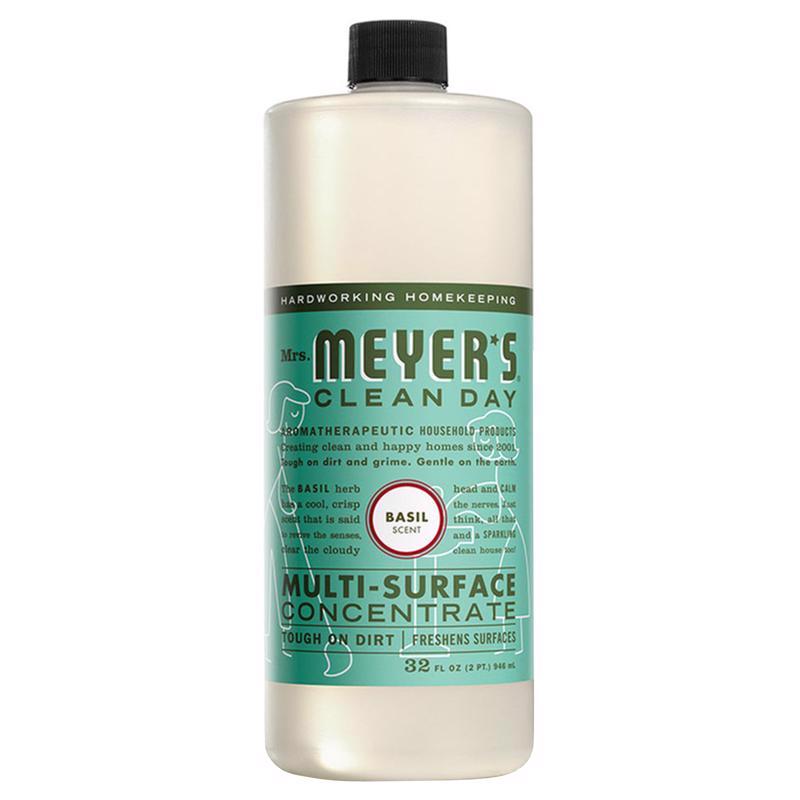 Mrs. Meyer's Multi-Surface Concentrate Basil 32 OZ
