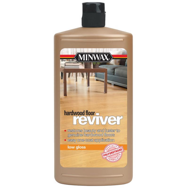 Minwax Available 609604444 Hardwood Floor Reviver, 32 Ounce, Low Gloss, 32 Fl Oz