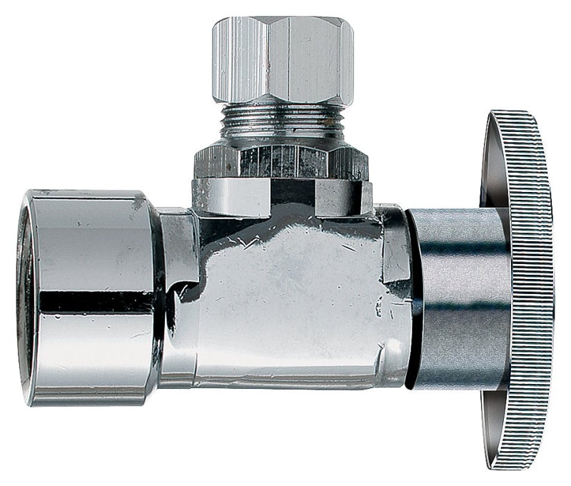 Keeney PP46PCLF 1/2" FIP x 1/4" OD Lead Free Angle Valve, Brass
