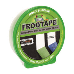 FROGTAPE 1358465 Multi-Surface Painter's Tape with PAINTBLOCK, Medium Adhesion, 1.41" Wide x 60 Yards Long, Green