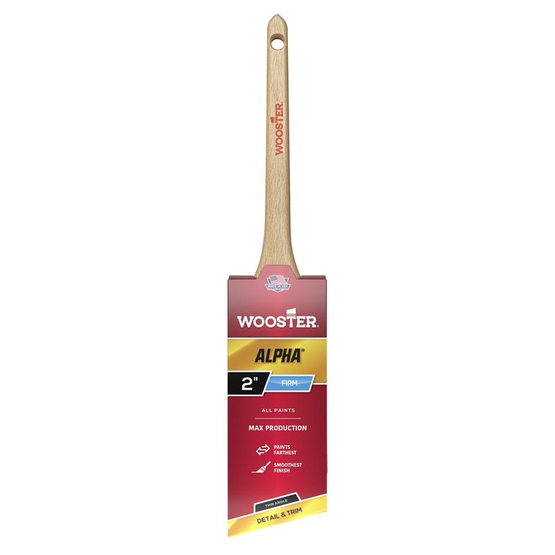 Wooster Brush 4230-2 Alpha Thin Angle Sash Paintbrush, 2-Inch