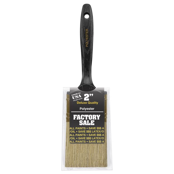 Wooster Brush P3972-2 Factory Sale Polyester Paintbrush, 2-Inch , Gold