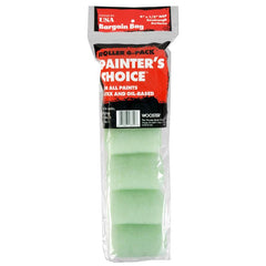 Wooster Brush R271-4 Painter's Choice Roller Cover, 1/2-Inch Nap, 6-Pack, 4-Inch