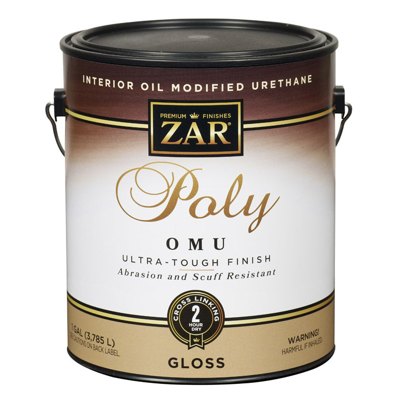 ZAR Ultra Max Gloss Clear Polyurethane 1 gal.