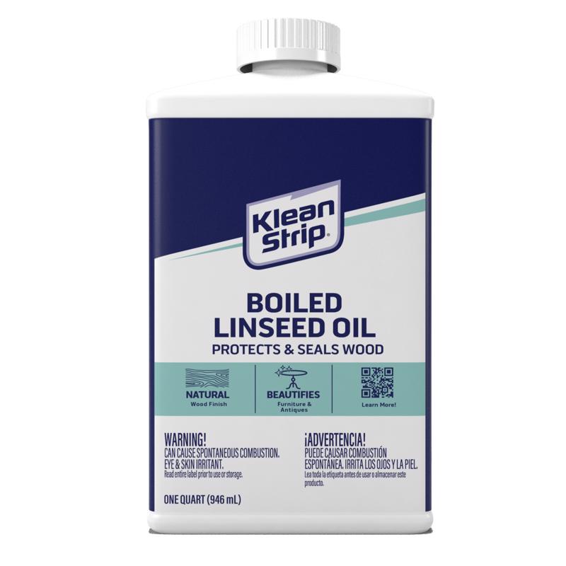 WM Barr QKLO146 Boiled Linseed Oil - 1 qt.44; Pack of 4