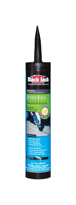 Gardner-Gibson Black Jack Speed-Seal Blacktop Filler Dark Black 10.1 Oz