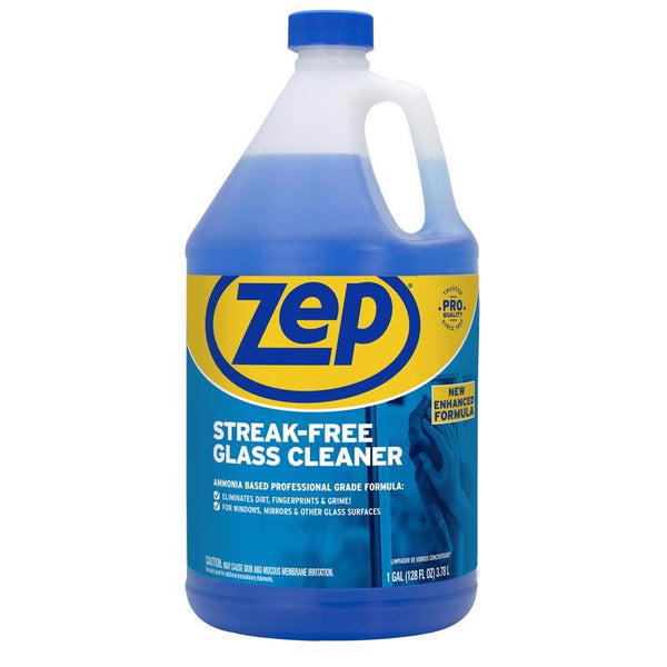 Zep, ZU1120128, Streak-Free Glass Cleaner, 128 ounce
