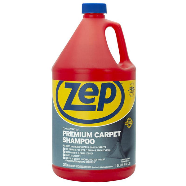 Enforcer Zep ZUPXC128 Carpet Cleaner, 128 oz Bottle, Liquid, Clear