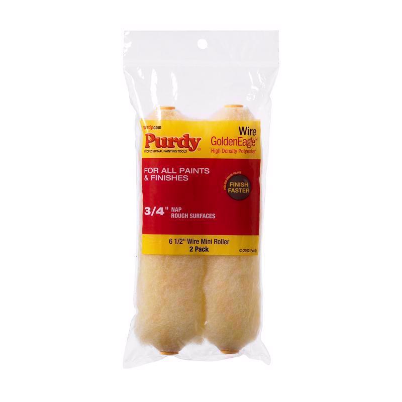 Purdy 6-1/2" X 3/4" Golden Eagle Mini Roller 2-Pk - Lot of 6