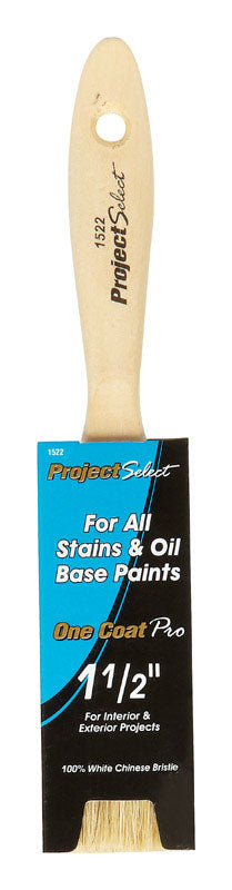 Linzer Pntbrsh Wht BRISTLE1.5"V Paint Brush 1522-1.5