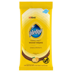 Pledge SJN624489 - Lemon Scent Wet Wipes 72807