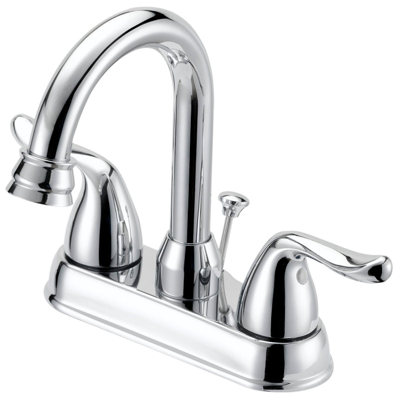 BOSTON HARBOR FAUCET LAV 4IN 2HNDL LEVER CHR