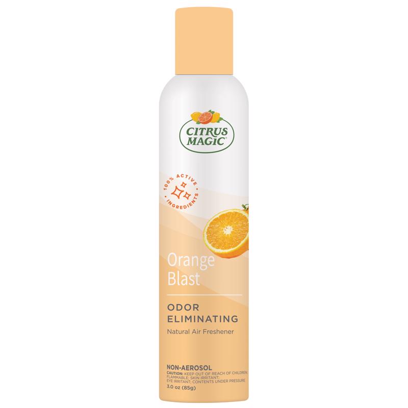 Citrus Magic Natural Odor Eliminating Air Freshener Spray, Fresh Orange, 3-Ounce, 3 Fl Oz (Pack of 1), 3 Ounce