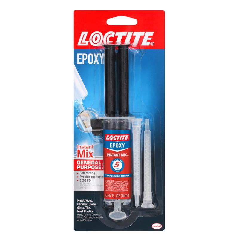 Instant Mix Epoxy 5 Minute Syringe 0.47 oz.