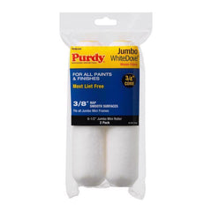 Purdy 140626012 Jumbo Mini White Dove Roller Replacement, 2-Pack, 6-1/2 inch x 3/8 inch nap 14G626012