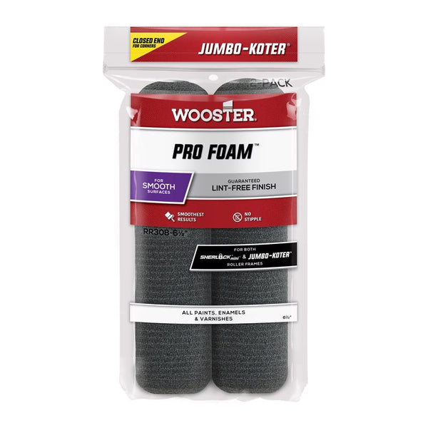 Wooster Brush RR308-6 1/2 Pro Foam, 6 1/2-Inch
