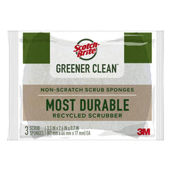 Scotch-Brite Greener Clean Non-Scratch Scrub Sponge, 3 Pack 97033-UG (8-Pack)
