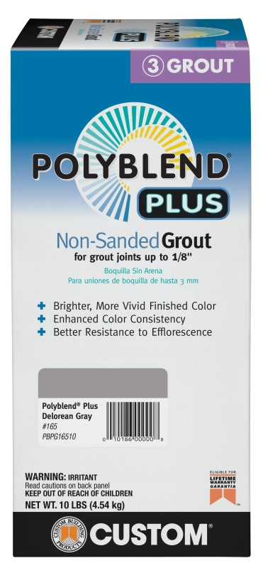 Grout Customs POLYBLEND Plus Non Sanded (Delorean Gray 165)