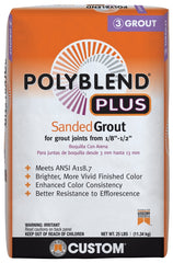 Custom Building Products Polyblend Plus Grout - Sanded - 25 lbs (382 - Bone) PBPG38225